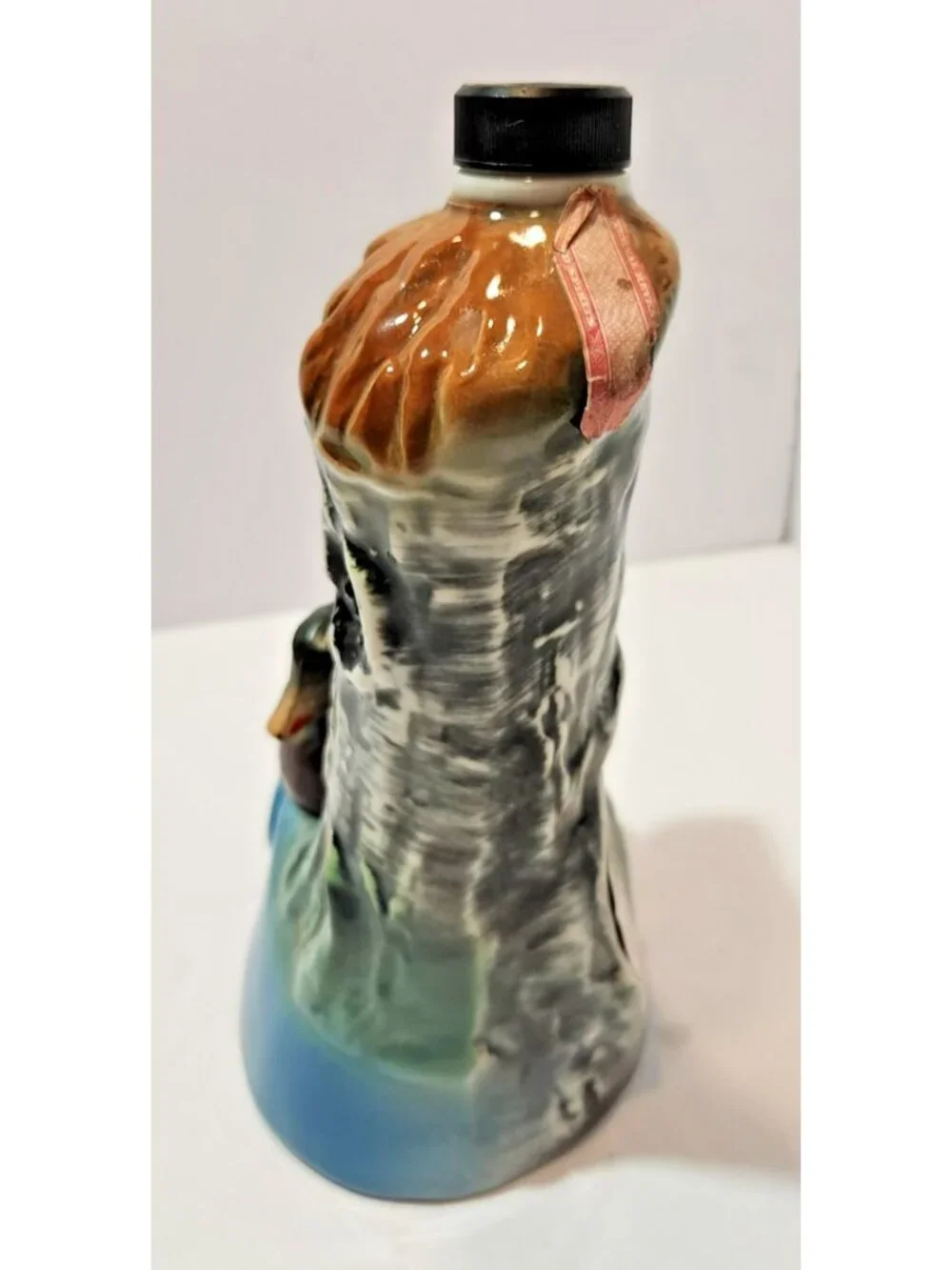 Vtg Ducks Unlimited Jim Beam Decanter Wood Duck 1975 Hunting Collectible